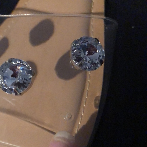 ⭕️ PRICE FIRM NO OFFERS NWOB RARE H&M Rhinestone Sandals - Picture 5 of 5